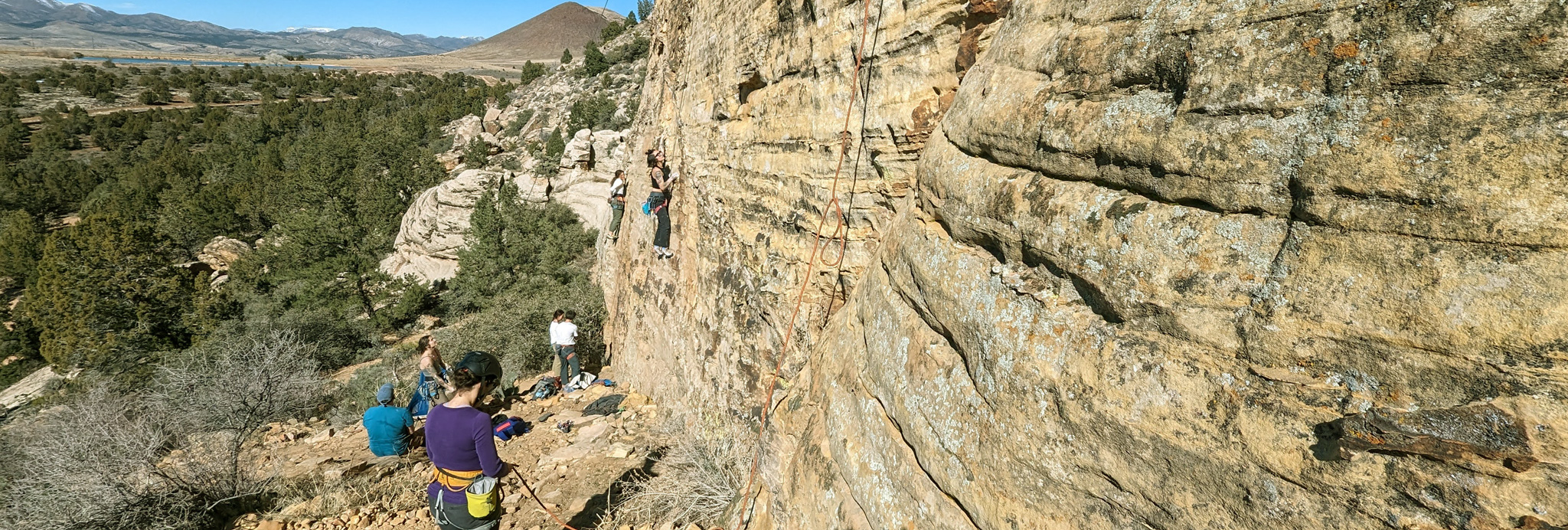 rock climbing in Utah